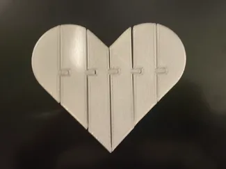 Love Heart flexi Fidget