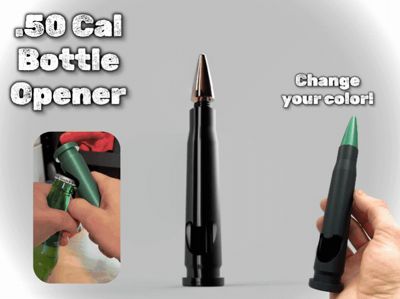 .50 Cal Bullet Bottle Opener