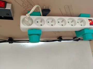 Organizador: Cable Organizer – Wall-Mounted Cable Holder — vista de referencia 5