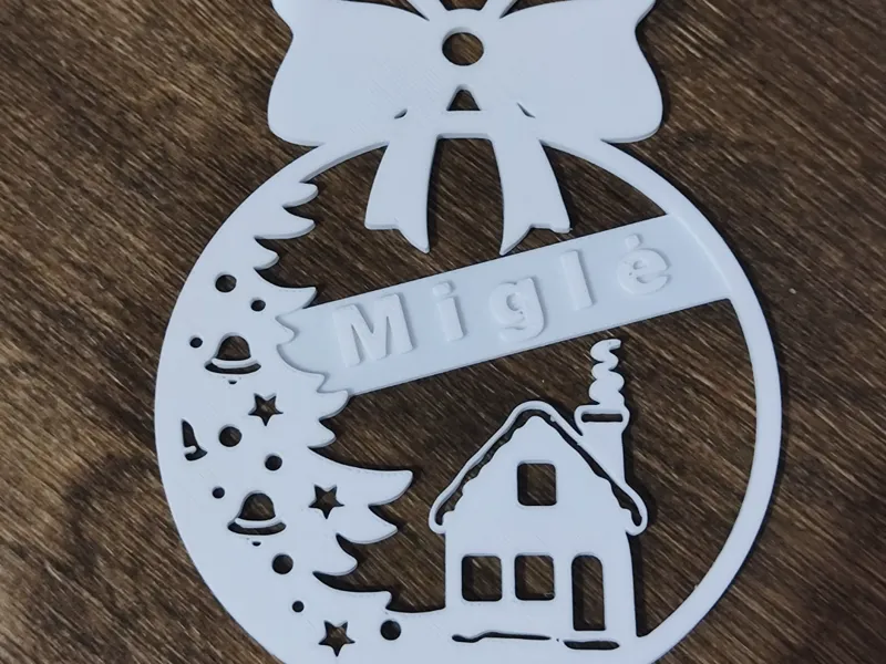 Christmas – Custom Name Holiday Decoration