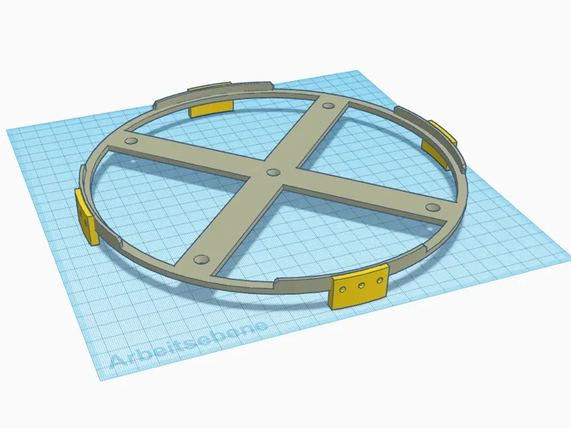 Filament Aufbewahrungsbox Adapter stapelbar