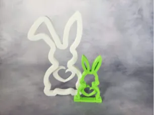 Bunny with heart - Free 3D Print Model - MakerWorld