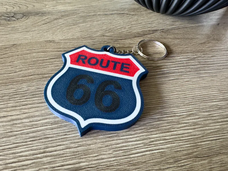 Keychain ROUTE 66