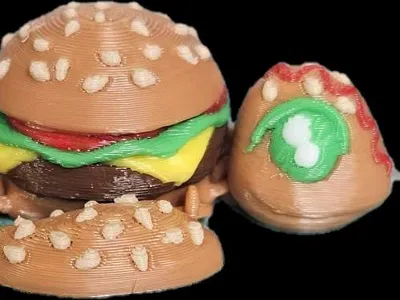 Articulated Burger Turtle