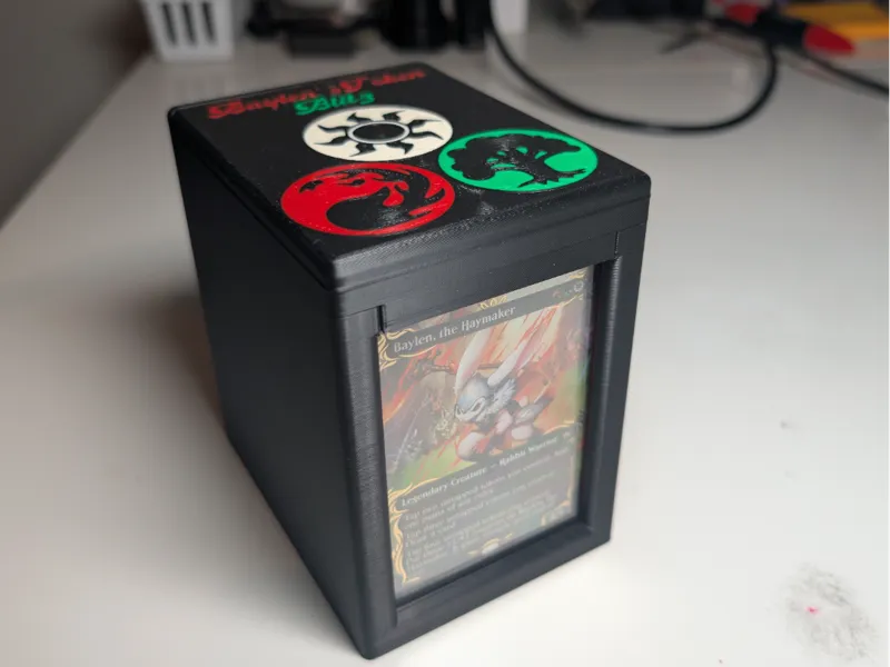 MTG Commader/EDH Deckbox Customizable