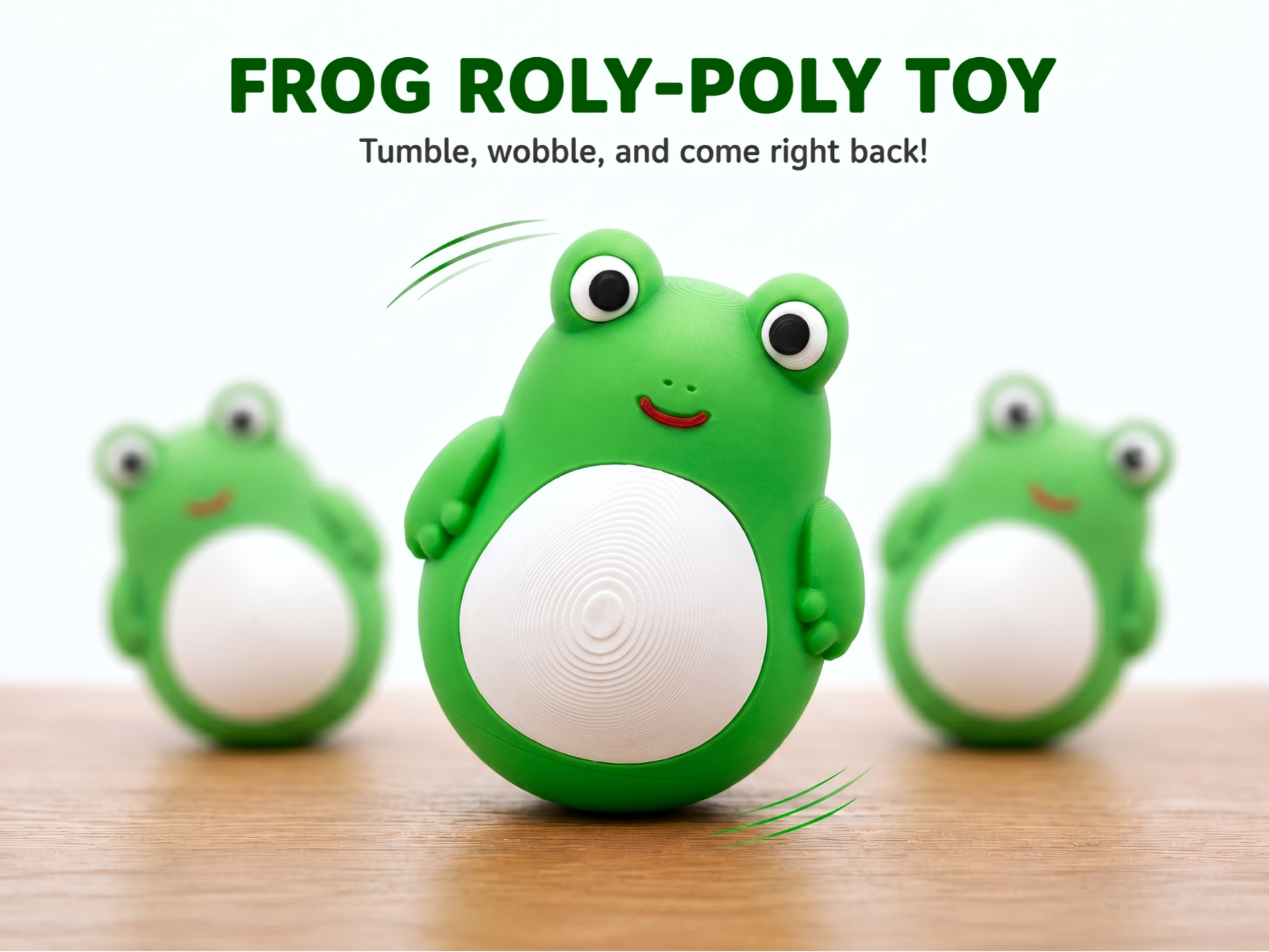 Cute Wobbly Frog – NO AMS