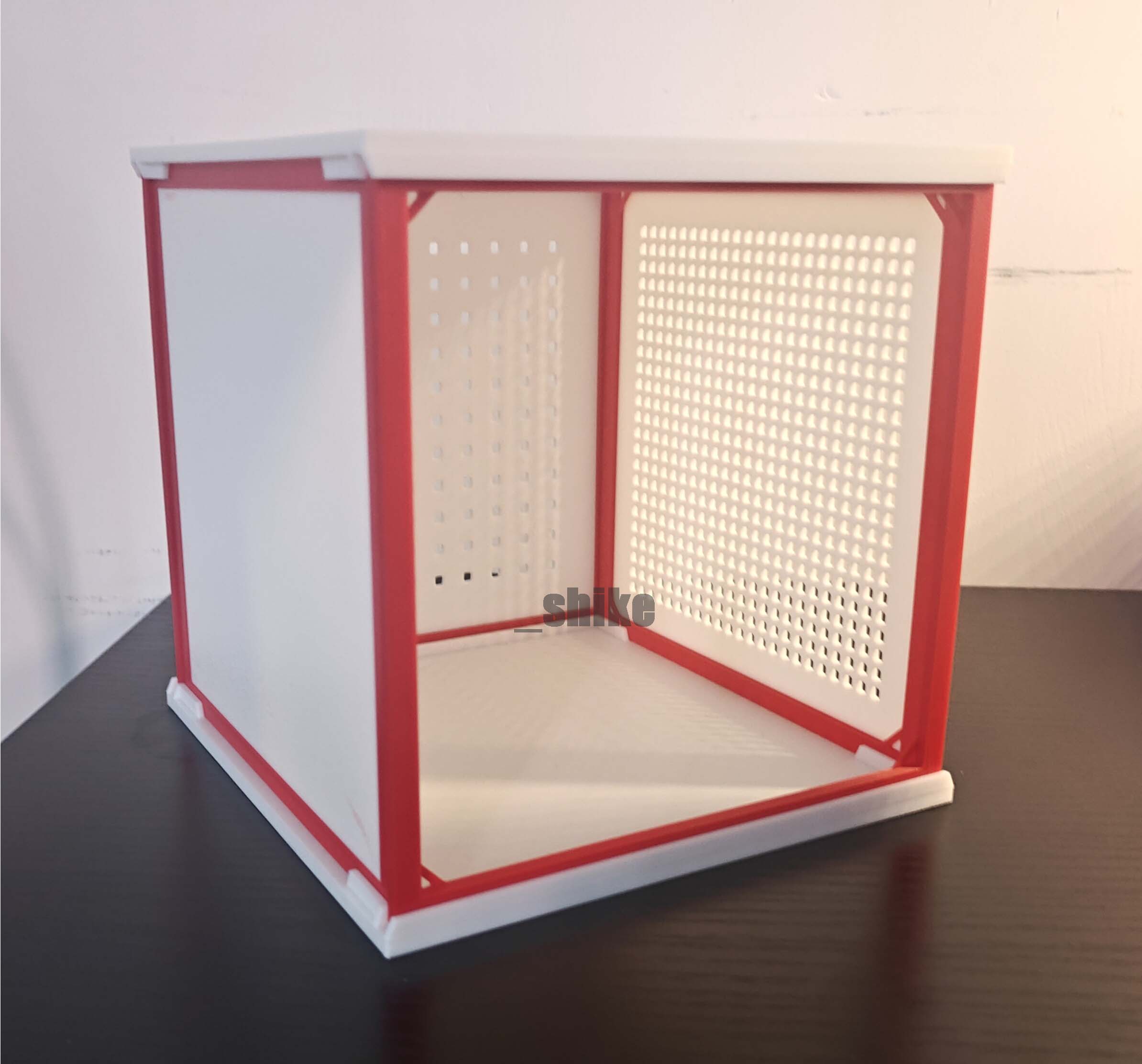 Miniatura 4 do modelo 3D 拼装BOX（基础）