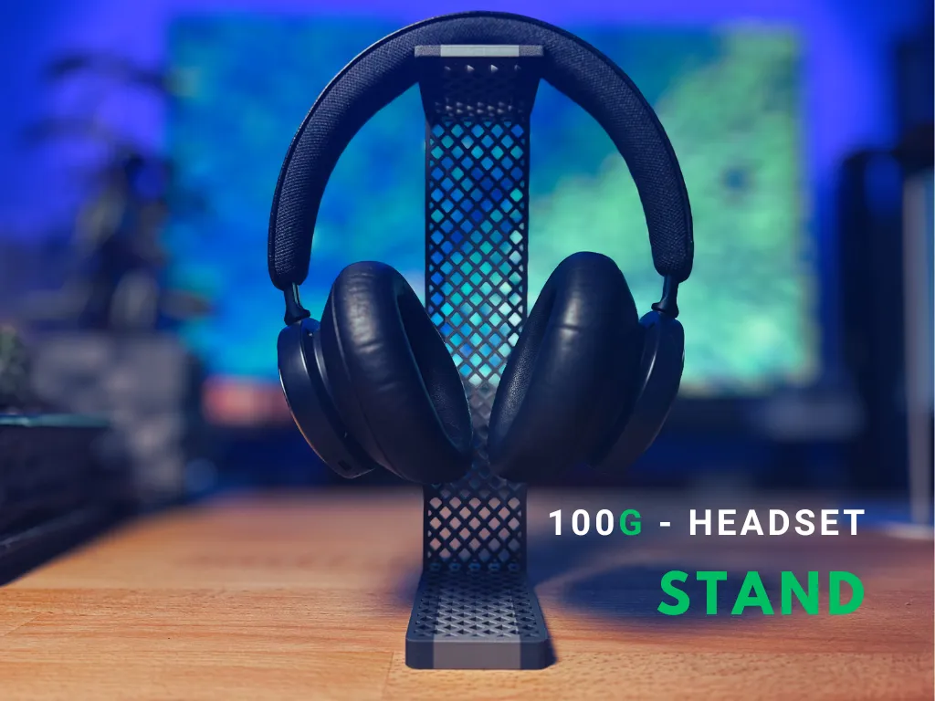 Headset Rack Simple Simple headset stand - Free 3D Print Model - MakerWorld