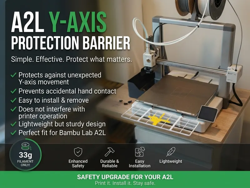 A2L Y-Axis Safety Shield / Bumper (33g)