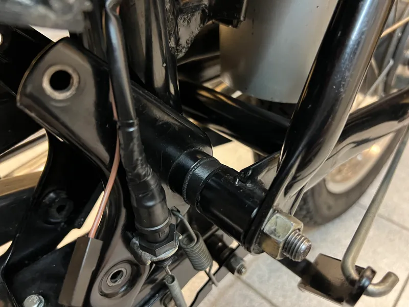 Simson S50 S51 Distanzhülsen Schwinge 