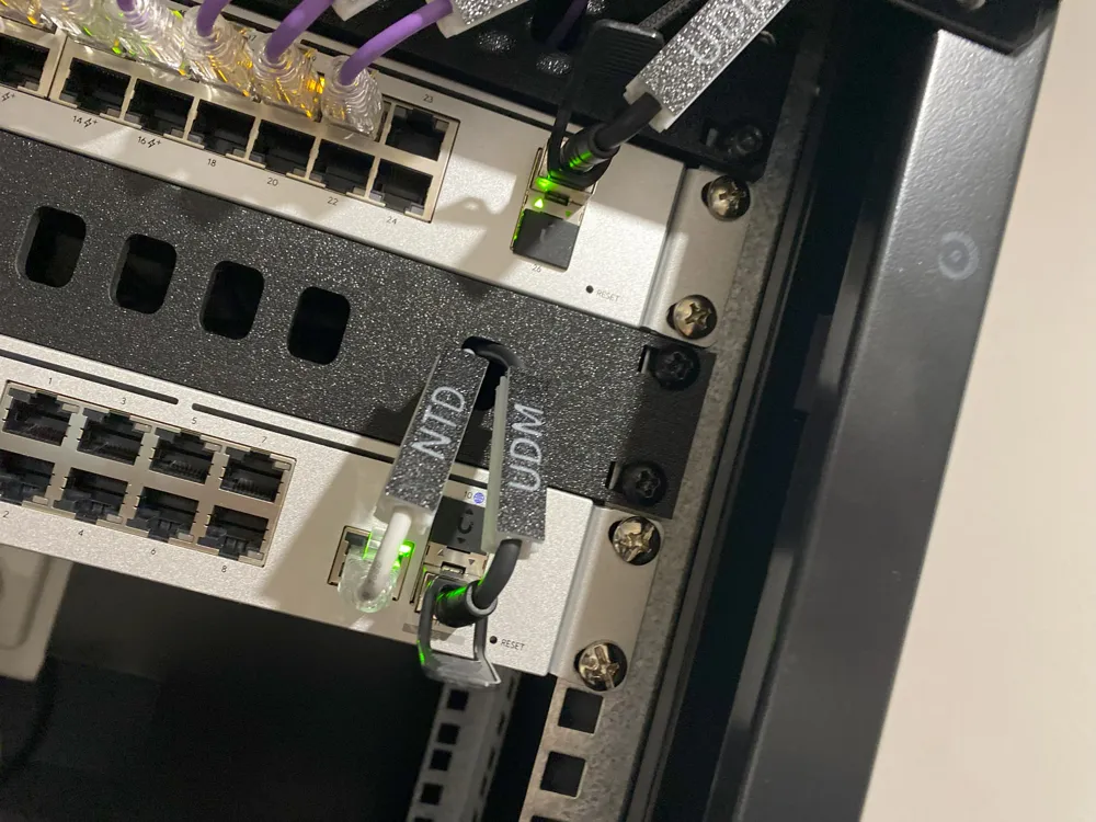 Server Rack RJ45 Patch UTP Cable Management Tidy by @Beast-Lab ...