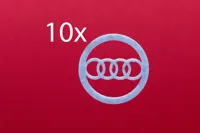 10x Chips ; 0.1mm Schicht, 100% Füllung