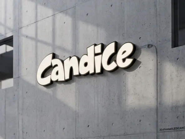 Insegna Led Nome 3D - Custom Lightbox - Candice