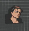 Eren Yeager Keychain - 4 Colors (Single AMS)