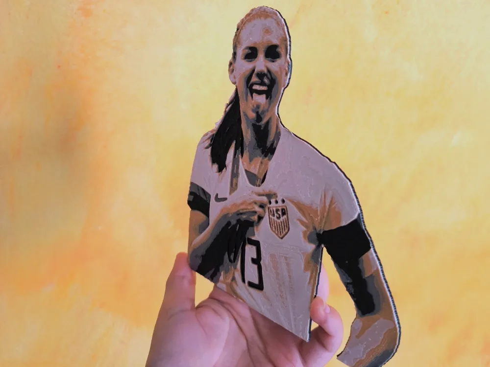 Alex Morgan Celebrating AMS by Laura - MakerWorld