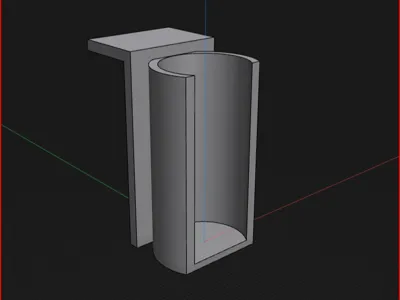 Solar Garden Light Pole Mount