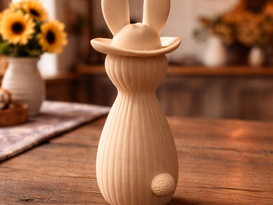 Western Bunny Easter | Cowboy Bunny Fuzzy Tail 