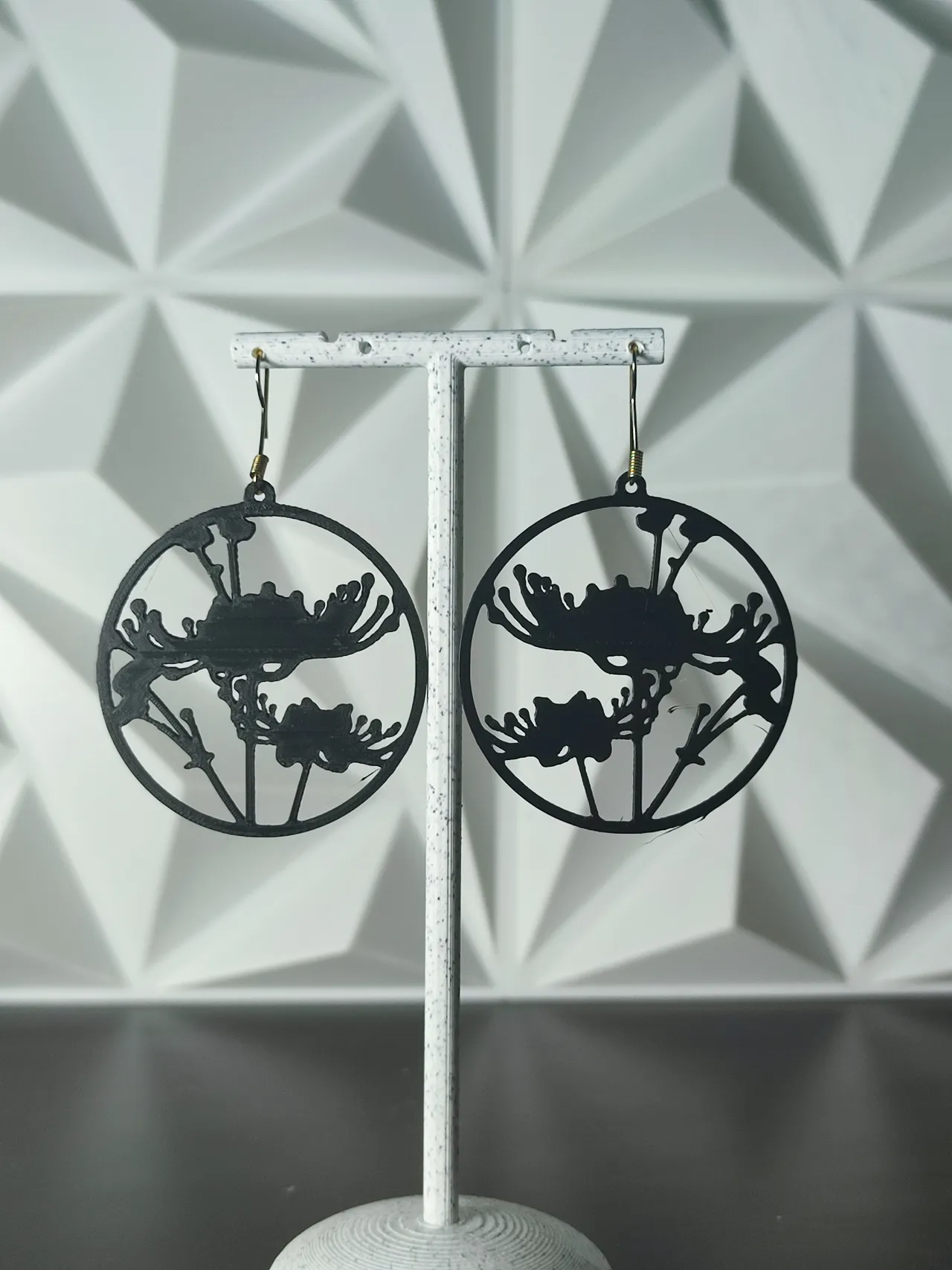 Aretes Sombra de Sakura view 2