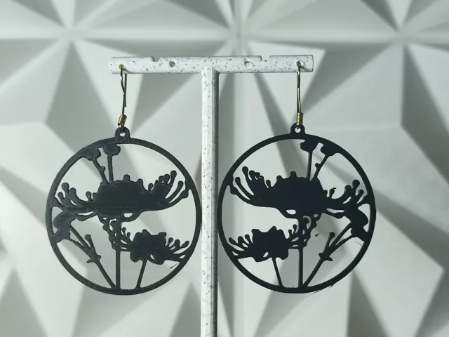 Aretes Sombra de Sakura