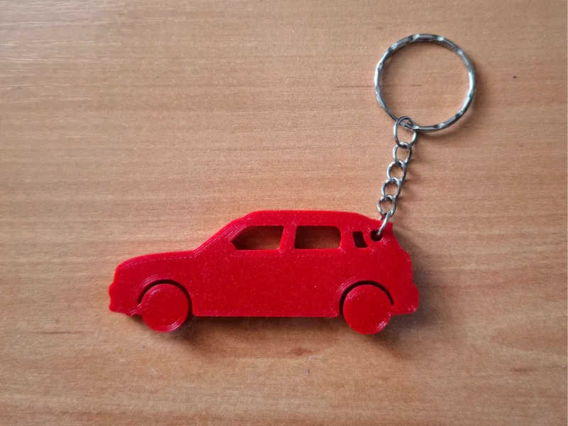 Mini Coutryman Keychain