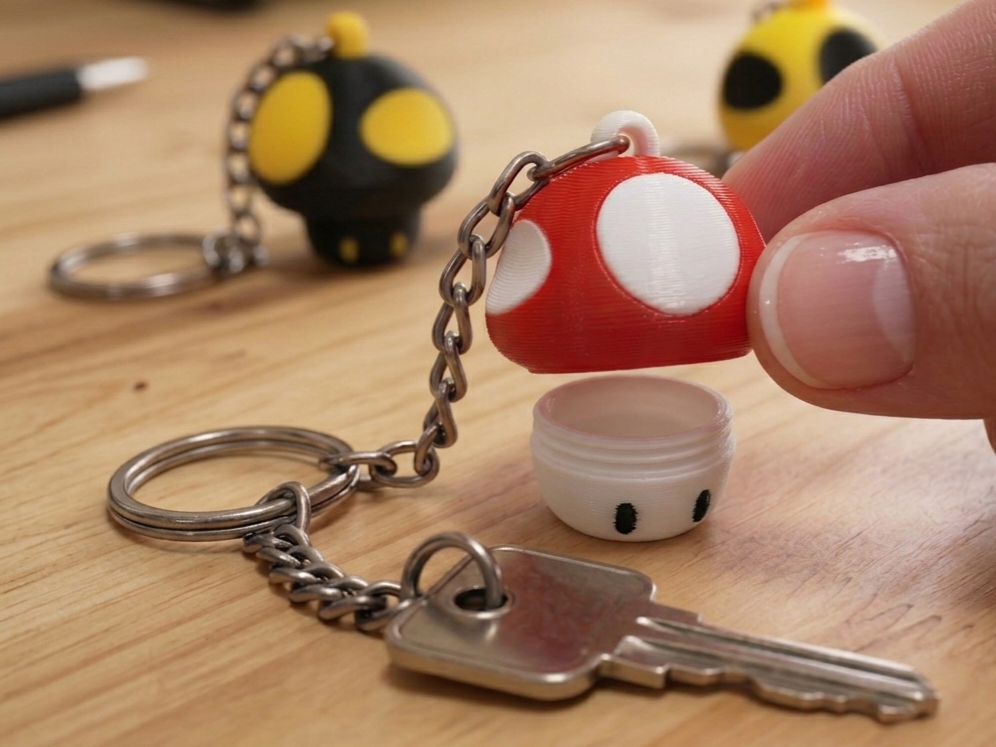 Porte-Clés Capsule Secrète