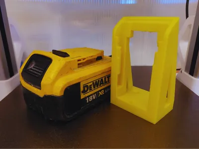 Dewalt battery holder