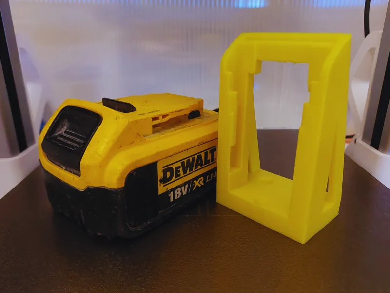 Dewalt battery holder