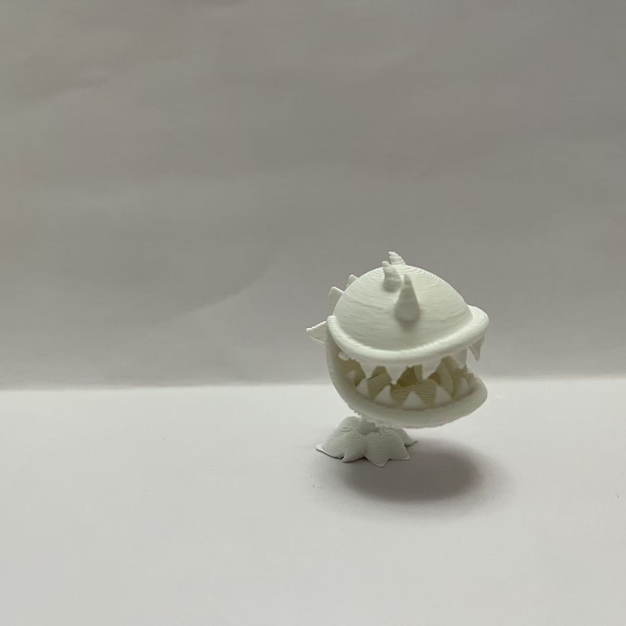 Miniatura 1 do modelo 3D 大嘴花-植物大战僵尸图鉴-儿童涂色玩具