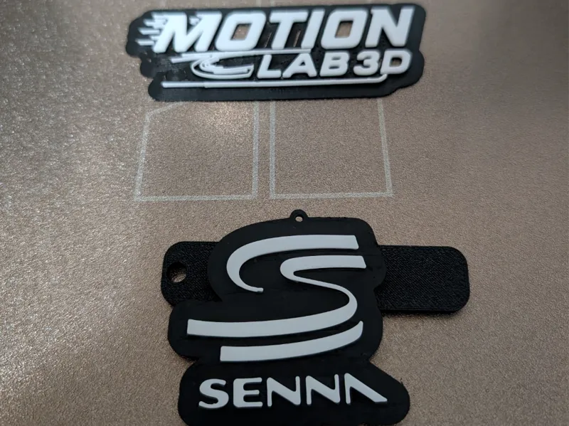 Chaveiro Ayrton Senna com Nome