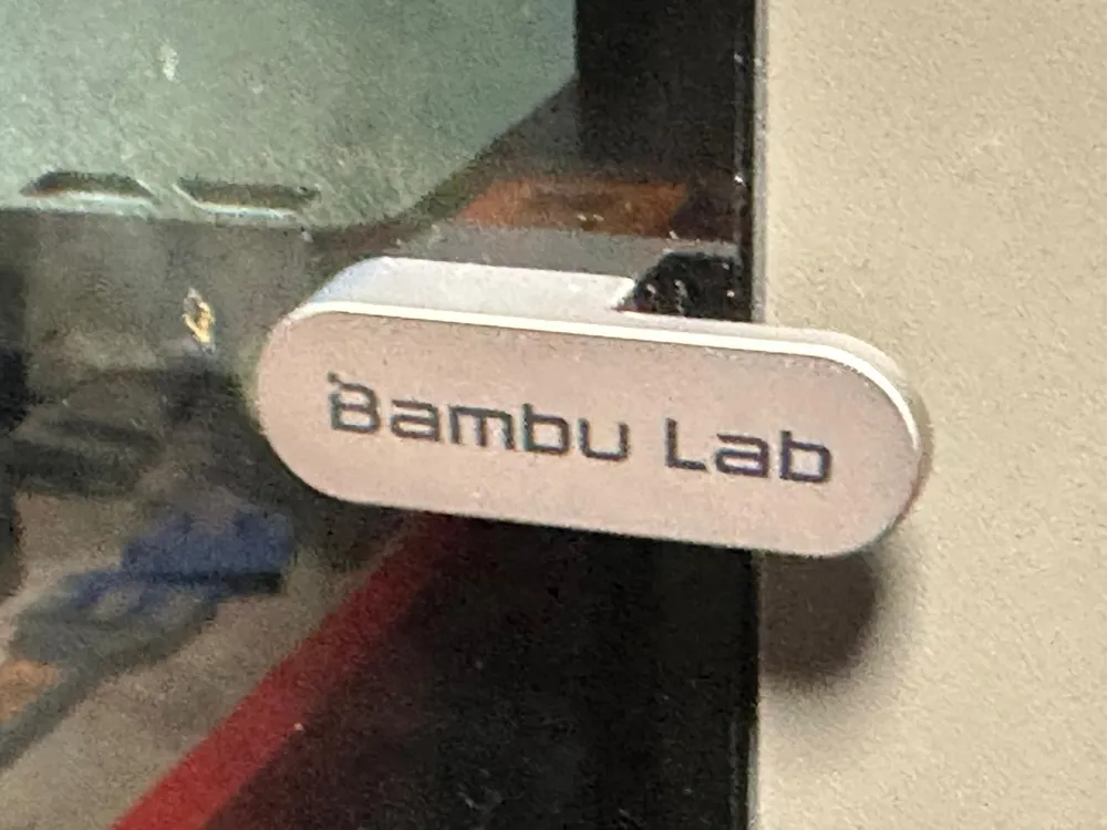 Door Handle for Bambu Lab P2S & X2D OEM-Style - Free 3D Print Model ...