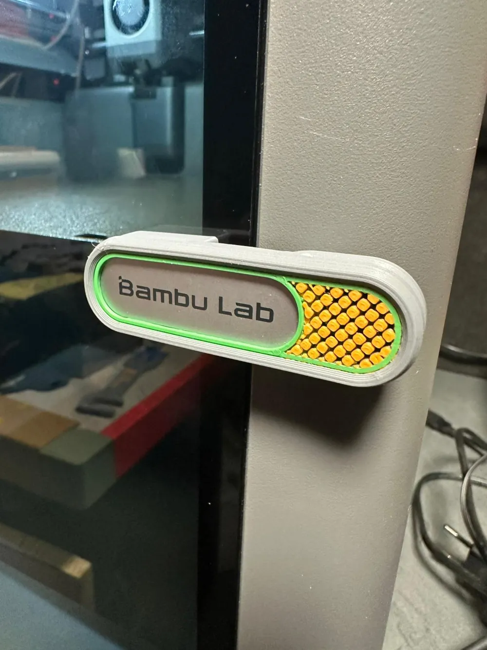 Door Handle for Bambu Lab P2S & X2D OEM-Style - Free 3D Print Model ...