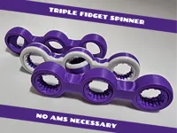 Fidget spinner triple — photo 1