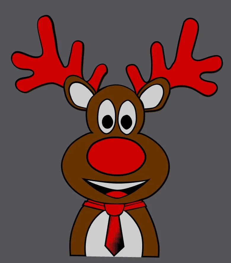 Christmas Reindeer keys