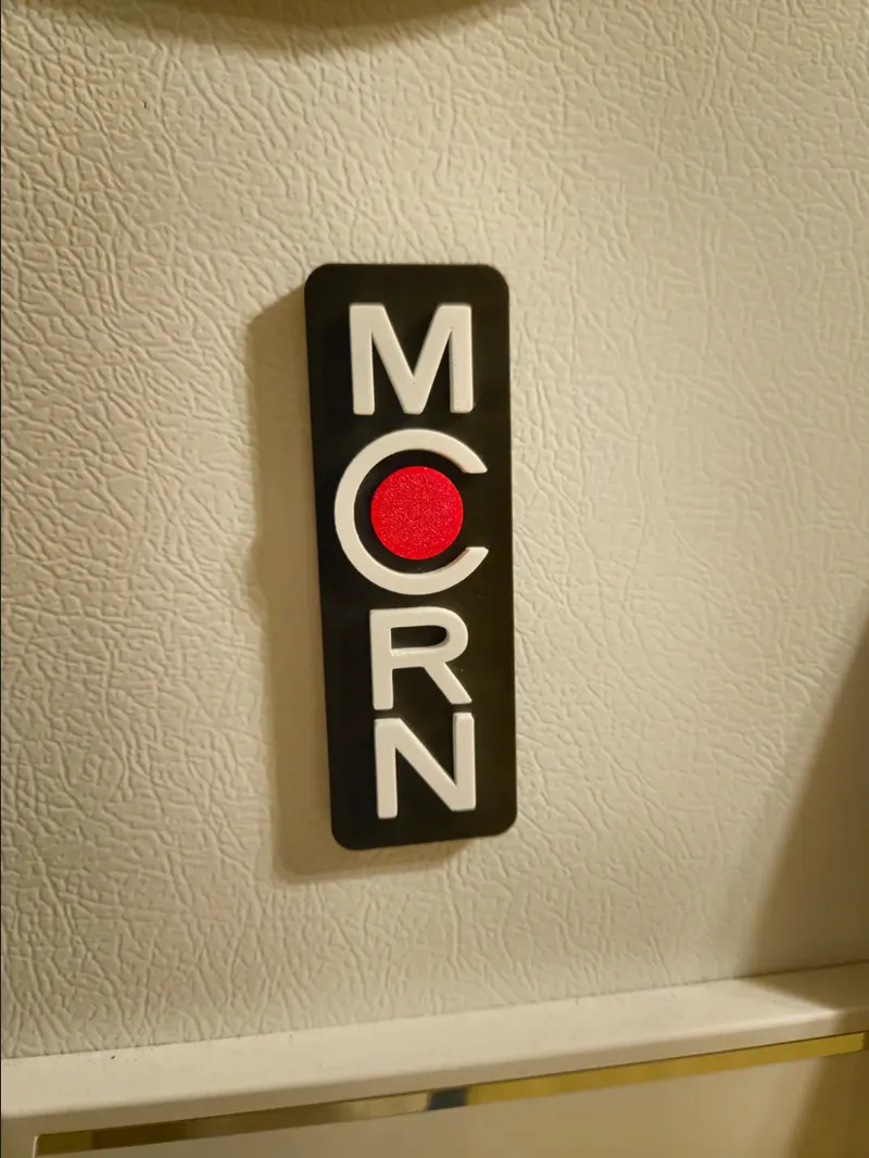 MCRN logo fridge magnet (The Expanse)