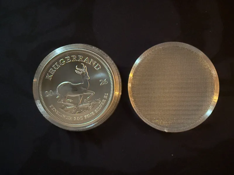 Münzkapsel - Kapsel für Münzen D 40mm x H 3.3mm