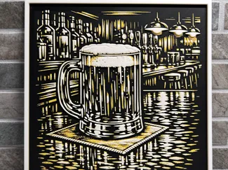 Classic Bar Drinks Decor Collection | Hueforge