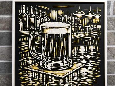 Classic Bar Drinks Decor Collection | Hueforge