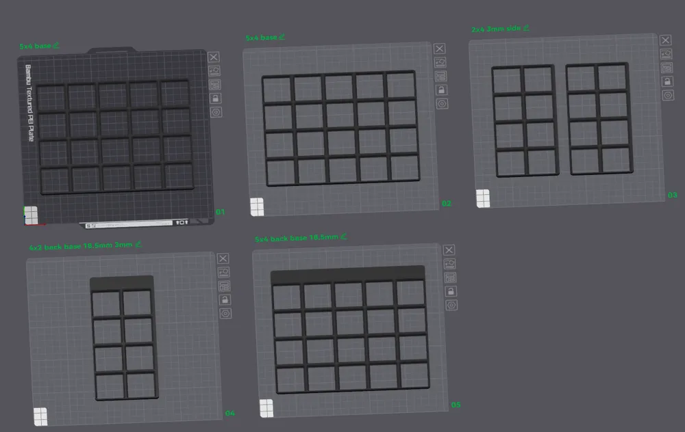 Ikea Alex Gridfinity Base by wupinstick - MakerWorld