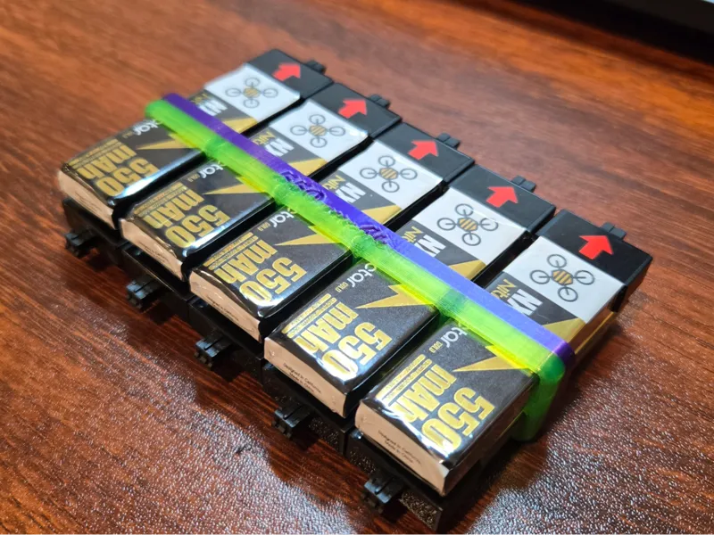 NewBeeDrone NX69 550 mah 1s battery holder
