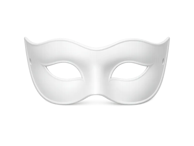 Venetian Half Mask