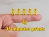 50 mini smiley man
