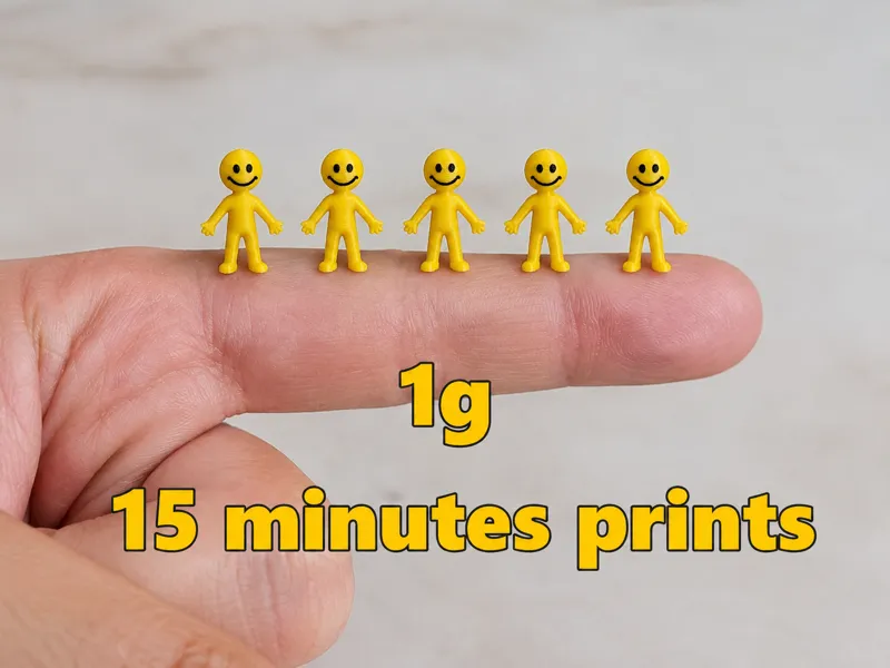 Mini Smiley Man — Cute Happy Desk Buddy