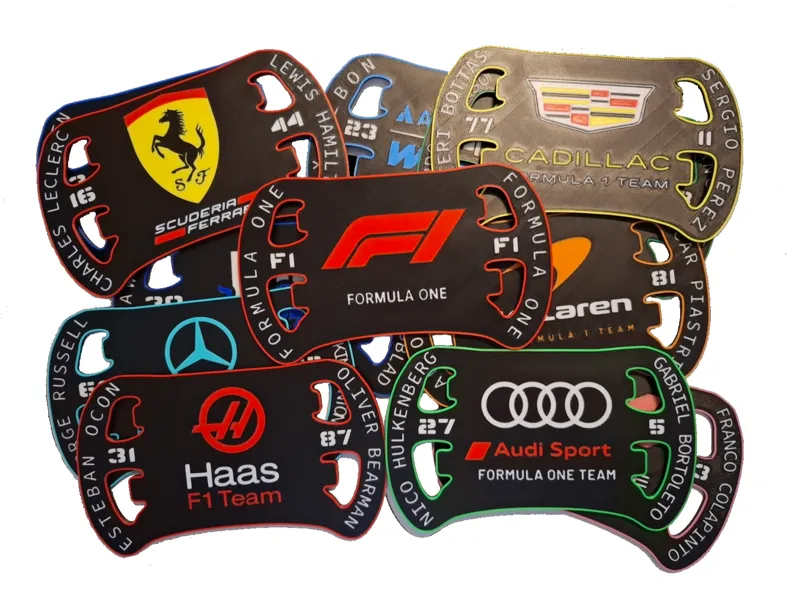 Plaques décoratives F1 – Saison 2026