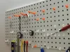 Adapts to thicker pegboards (rarely needed)