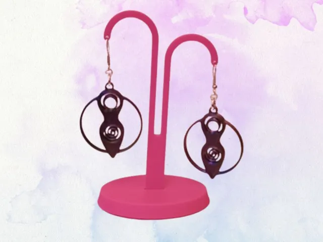 Pendientes Diosa Espiral