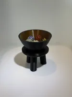Bee Watering Hole w/ connecting ring and 4 legged base