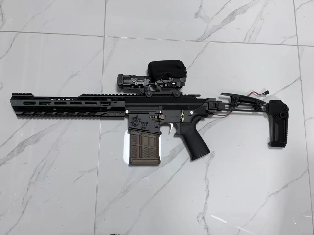 Quick detach handguard Gen2 new look compatible with V2 AR/SR25 blaster ...