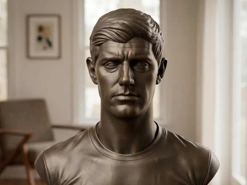 Thibaut Courtois Bust - Real Madrid / Belgium