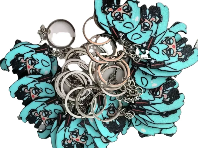 MIKU初音未来钥匙扣
