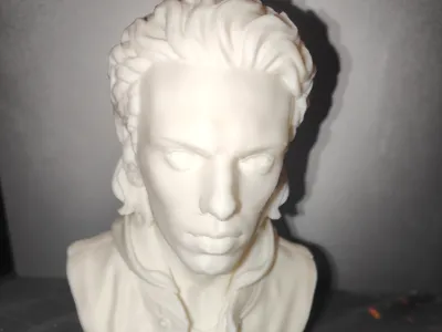 Jamie Campbell Bower Bust